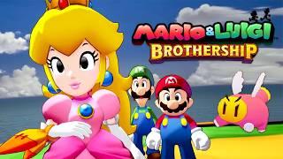 Mario & Luigi Brothership - NEW Gameplay (Overworld & Battle)