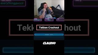 Tekken 7 Claudio crashout! | #tekken #twitch #gaming #rage #fgc #streamer #shorts