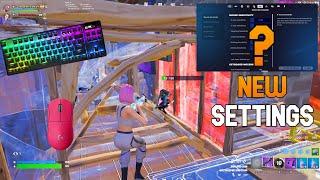 Reload and Ranked Gameplay+ BEST Mouse and keyboard setting for fortnite reload and ranked⌨️