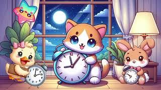 HICKORY DICKORY DOCK } SIMPLE SONGS } NURSERY RHYME } KIDS SONGS FAMILY