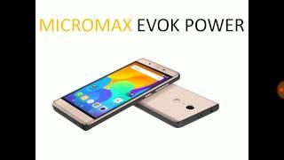 Micromax Evok Power - Specifications, Review and Features