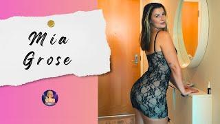 Mia Grose: Confident in Curvy Body | Bold Fashion Haul | Stylish Model