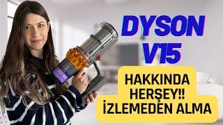 Dyson V15 Hakkında Herşey  İzlemeden Almayın Kutu Açılımı İlk Kullanım Bu Videoda