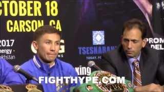 GENNADY GOLOVKIN EXPLAINS WHY HE WANTS MIGUEL COTTO NEXT