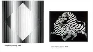 Op Art with Artists Bridget Riley and Victor Vasarely