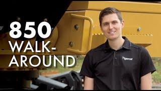 Tigercat 850 Roadside Processor: Machine walk-around | Purpose built Forestry Processor