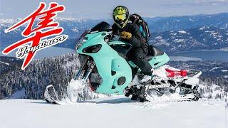 Worlds Fastest Snow Bike VS Backcountry Powder!