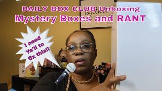 DAILY BOX CLUB Unboxing and RANT  #seasonedbeauties #seasonedbeautiesunbox #dailyboxclub