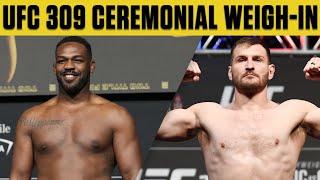 UFC 309 Ceremonial Weigh-In | ESPN MMA