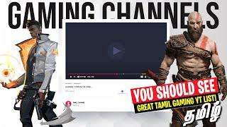 5 New Tamil Gaming YouTube Channels you must Subscribe