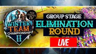 $22,500 Winter Team Championship II | Elimination Round - Group Stage