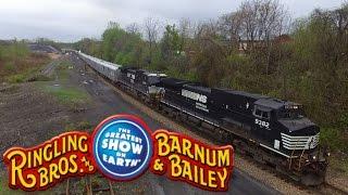 Ringling Bros. and Barnum & Bailey Circus Train 2016