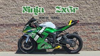 New Monster Fairings for the 2017 Zx6r