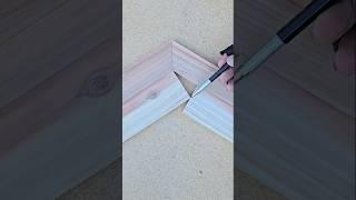 "Carpenter’s Secret Wood Joint Trick  #shorts #carpentry #howto #tricks