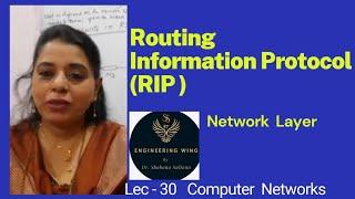 Lec30-Routing Information Protocol |Computer Networks