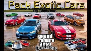 GTA SUPER PACK EXOTIC CARS 2019 ImVehFt Steering Dashboard BY OLIVEIRA Vídeo in 4K