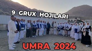 UMRA ZIYORATI  9 GRUX BOSHDAN OXRIGACHA UMRA QILISHNI 4 TA AMALLARI BOR