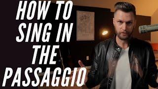 How To Sing In The Passaggio - How To Sing In The MIDDLE Of Your Range - Tyler Wysong