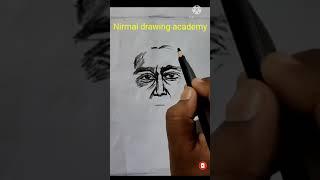 #Rabindranath tagore#pencil sketch#Nirmal Drawing Academy#shorts#reels#portrait#