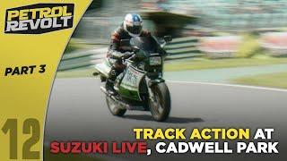 Track action and Pro Rider Interviews at the Suzuki Live Cadwell Park 2022