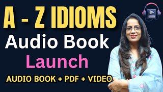 A - Z Idioms Audio Book Launch || UC LIVE App || English With Rani Ma'am