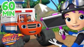 Gabby's Mechanic Missions! w/ Blaze & AJ | 60 Minute Compilation | Blaze and the Monster Machines