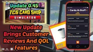 Huge TCG Simulator Update! Customer Reviews & Exciting New Features