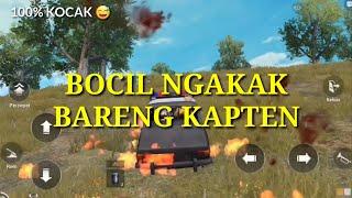 Bocil Jahilin Kapten - SQUAD KAMPRET Auto Ngakak 