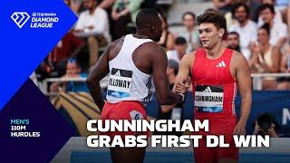 Trey Cunningham equals PB in Paris 110m hurdles - Wanda Diamond League 2025