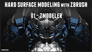 Hard Surface Modeling with Zbrush 01 - Zmodeler