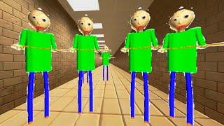 Baldi chasing us in the Garry's Mod Sandbox