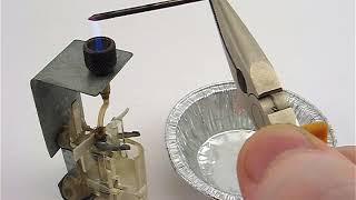 Gas Burner  Made of Broken Lighter