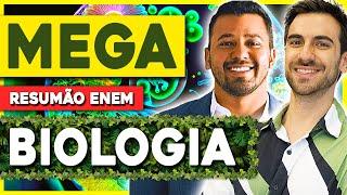  TODA A BIOLOGIA para o ENEM 2024: Revisão Completa 3 ANOS EM 4 HORAS!!