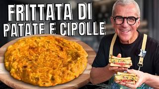 Come fare una Frittata di Patate e Cipolle buonissima! Ricetta di Chef Max Mariola