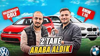 2 TANE ARABA ALDIK !  GOLF VE BMW 1.16