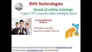 cognos tm1 corporate online training by experts