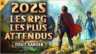 Les 15 RPG A SURVEILLER EN 2025 !