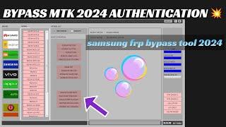 MTK Auth Bypass Tool v1 2024 | MI Unlock tool l SAMSUNG FRP ENABLE ADB TOOL 2024