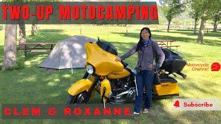 Two Up Moto Camping | GIT On The Road #motocamping #harleydavidson #motovlog