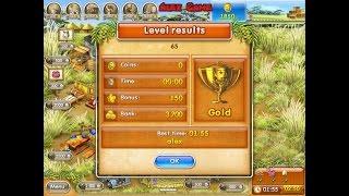 Farm Frenzy 3 Madagascar (level 65) only GOLD Веселая ферма 3 Мадагаскар (Уровень 65) Золото