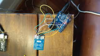 Arduino with RFID RC522 HF 13.56MHz RFID Reader