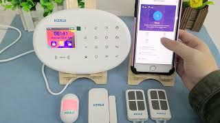 [Host] KERUI - W204 Tuya Smart wifi wireless alarm systme