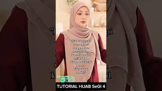 Tutorial hijan segi 4 yang bikin qm tampil elegan"#hijab #hijabstyle #mukenabordir #shorts