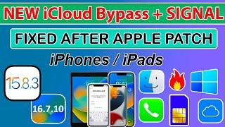  New HFZ iHello iCloud Bypass Activation Lock iOS 15.8.3/16 iPad/iPhone 6S-X Sim/Signal Windows/Mac