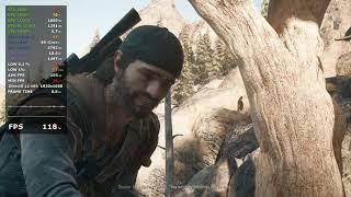 R5 1600 | GTX 1080 | Days Gone   Max Settings FullHD