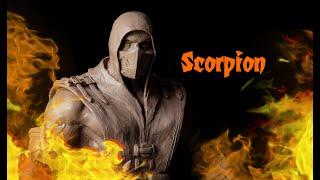 Scorpion sculpting / Скорпион - лепка персонажа ,скульптура из пластилина / Mortal Kombat