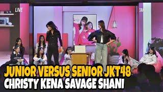 Funny!! Junior versus Senior JKT48, Christy gets savaged by Shani JKT48