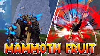 Обзор на фрукт Mammoth в игре Blox fruits