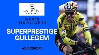 WOUT VAN AERT IN FINE FORM  | 2025 Superprestige Gullegem Men's Highlights