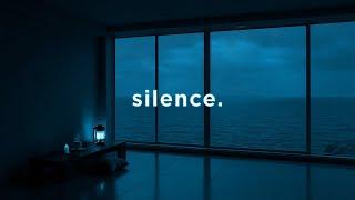the world is too noisy, and i choose silence.